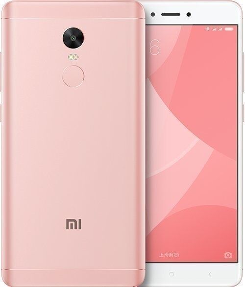Смартфон Redmi Note 4X 16GB/3GB (Rose Gold/Pink) (Розовое золото/Розовый)  - характеристики и инструкции 