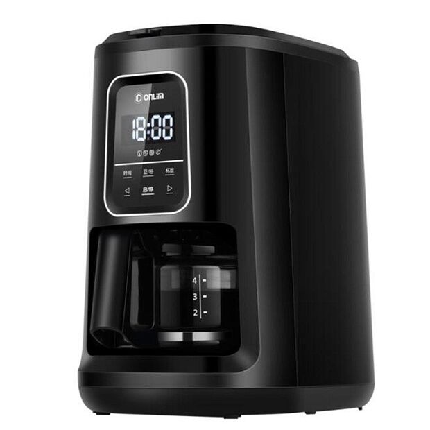 Капельная кофеварка с автомато мельницей Donlim DL-KF1061 (Black) - 2