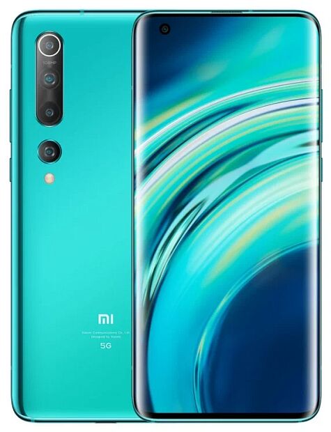 Смартфон Xiaomi Mi 10 NFC 8Gb/256Gb (Coral Green) (M2001J2G) RU - 1