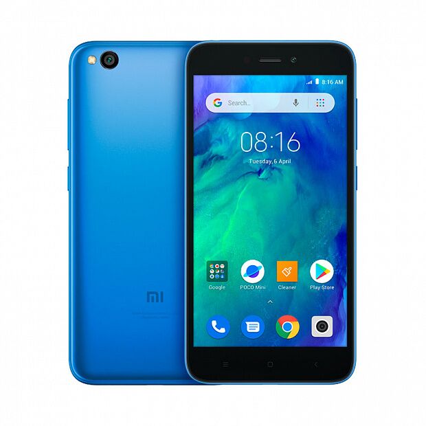 Смартфон Redmi Go 16GB/1GB (Blue/Синий)  - характеристики и инструкции - 1