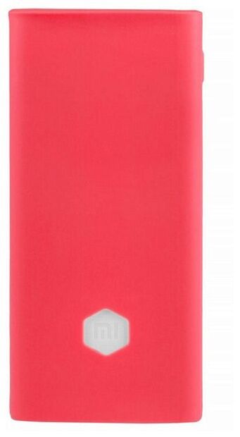 Силиконовый чехол для Xiaomi Mi Power Bank 2C 20000 mAh (Pink/Розовый) - 4