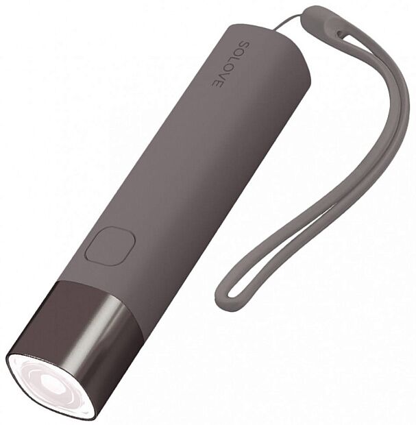 Портативный фонарик SOLOVE X3s Portable Flashlight Mobile Power (Purple) - 1