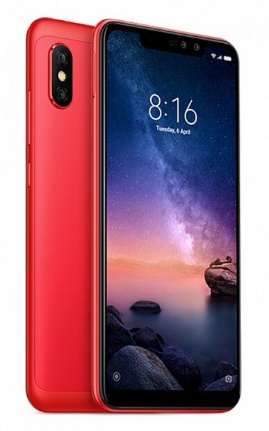 Смартфон Redmi Note 6 Pro 64GB/4GB (Red/Красный) 