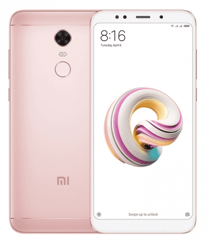 Смартфон Redmi Note 5 32GB/3GB (Rose Gold/Розовый)  - характеристики и инструкции 