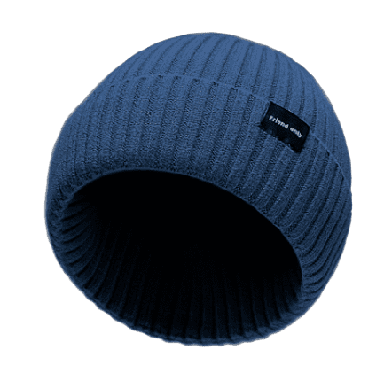 Шапка Friend Only Fashion Warm Velvet Knit Hat (Blue/Синий) - 2