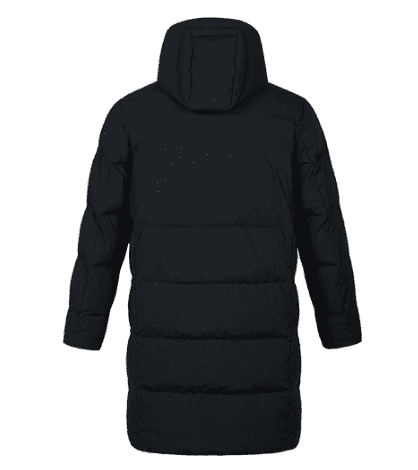 Куртка Uleemark Men's Quilted Thick Long Down Jacket (Black/Черный) - 2