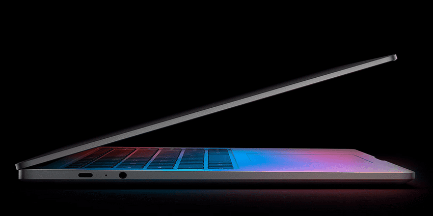 Дизайн крышки ноутбука Xiaomi Mi Notebook Pro 15" 2021 
