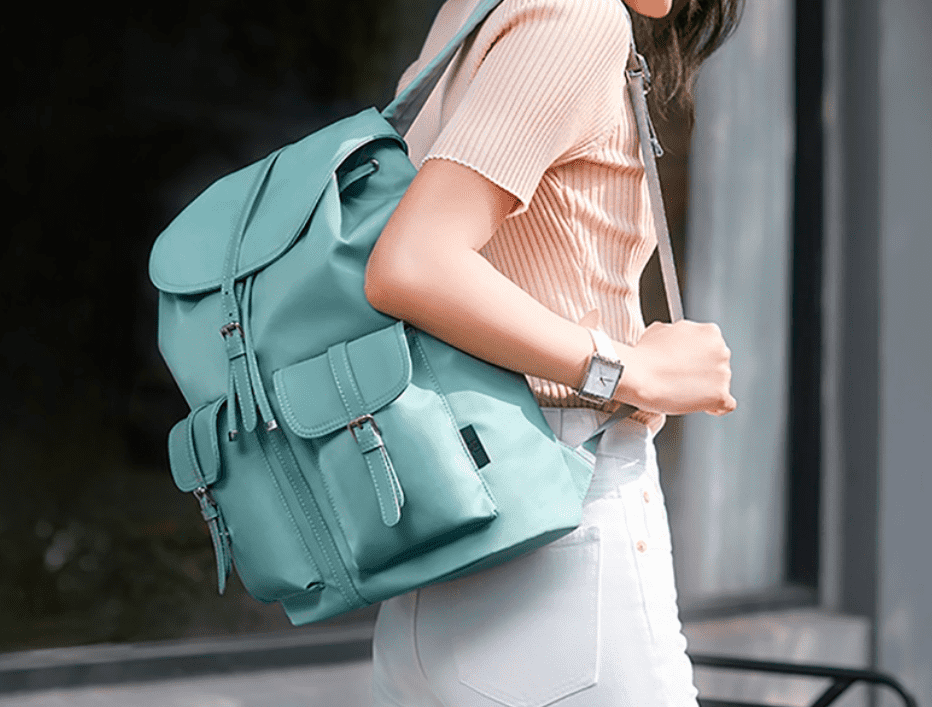 Дизайн рюкзака Xiaomi 90 points Commuter Ladies Backpack Laptop Waterproof Nylon Bag