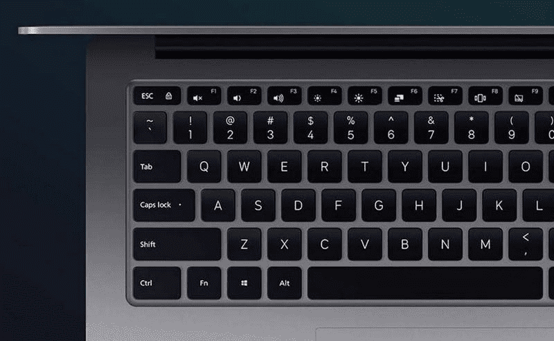 Дизайн клавиатуры ноутбука Xiaomi Mi Notebook Pro 14" 2021 