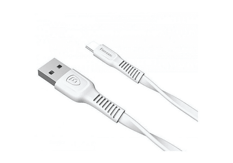 Внешний вид разъемов кабеля Baseus Tough Series Cable For Type-C 2A 1m